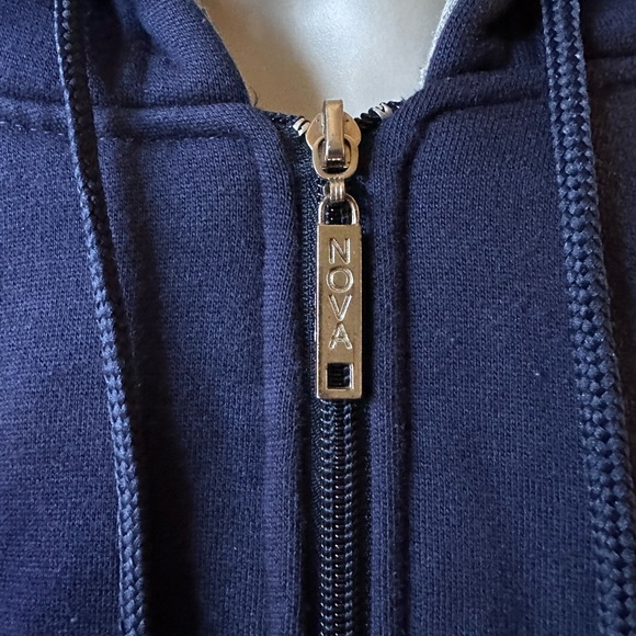 Platinum Nova NEW YORK Full Zip Hoodie Jacket (XL) Blue - Picture 4 of 8